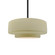 Radiance One Light Pendant in Vanilla (Gloss) (102|CER-6543-VAN-MBLK-RIGID) Radiance One Light Pendant in Vanilla (Gloss) (102|CER-6543-VAN-MBLK-RIGID)