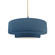 Radiance One Light Pendant in Midnight Sky (102|CER-6543-MID-NCKL-BEIG-TWST)