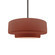 Radiance One Light Pendant in Canyon Clay (102|CER-6543-CLAY-NCKL-RIGID)