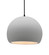 Radiance One Light Pendant in Bisque (102|CER-6535-BIS-MBLK-BKCD)