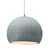 Radiance One Light Pendant in Bisque (102|CER-6535-BIS-ABRS-BKCD)
