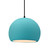 Radiance One Light Pendant in Reflecting Pool (102|CER-6533-RFPL-MBLK-BKCD)