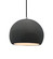 Radiance One Light Pendant in Gloss Grey (102|CER-6533-GRY-NCKL-BKCD)