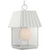 Point Dume-Hook Pond One Light Outdoor Hanging Lantern in Shelter White (54|P550117-192)