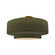 Radiance One Light Semi-Flush Mount in Matte Green (102|CER-6365-MGRN-BRSS)