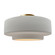 Radiance One Light Semi-Flush Mount in Bisque (102|CER-6365-BIS-BRSS) Radiance One Light Semi-Flush Mount in Bisque (102|CER-6365-BIS-BRSS)