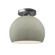Radiance One Light Semi-Flush Mount in Celadon Green Crackle (102|CER-6350-CKC-NCKL)