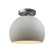 Radiance One Light Semi-Flush Mount in Bisque (102|CER-6350-BIS-NCKL)