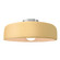 Radiance One Light Semi-Flush Mount in Muted Yellow (102|CER-6345-MYLW-NCKL)