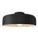Radiance One Light Semi-Flush Mount in Gloss Black (102|CER-6345-BLK-MBLK)