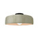 Radiance One Light Semi-Flush Mount in Celadon Green Crackle (102|CER-6343-CKC-MBLK)