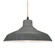 Radiance One Light Pendant in Gloss Grey (102|CER-6265-GRY-MBLK-BEIG-TWST)