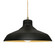 Radiance One Light Pendant in Carbon Matte Black w/ Champagne Gold (102|CER-6265-CBGD-ABRS-BEIG-TWST)