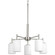 Replay Five Light Chandelier in Brushed Nickel (54|P4319-09)