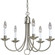 Five Light Five Light Chandelier in Brushed Nickel (54|P4008-09)