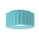 Radiance One Light Outdoor Flush Mount in Reflecting Pool (102|CER-6185W-RFPL)