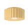 Radiance One Light Outdoor Flush Mount in Muted Yellow (102|CER-6185W-MYLW)