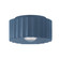 Radiance One Light Outdoor Flush Mount in Midnight Sky (102|CER-6185W-MID)