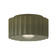 Radiance One Light Outdoor Flush Mount in Matte Green (102|CER-6185W-MGRN)
