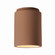 Radiance One Light Outdoor Flush Mount in Adobe (102|CER-6100W-ADOB)