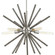 Thorpe Five Light Chandelier in Brushed Nickel (54|P400270-009)