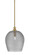 Zola One Light Pendant in New Age Brass (200|75-NAB-4202)
