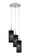 Array Three Light Pendalier in Brushed Nickel (200|1816-BN-4099) Array Three Light Pendalier in Brushed Nickel (200|1816-BN-4099)