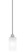 Edge One Light Mini Pendant in Brushed Nickel (200|1151-BN-541)