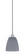 Edge One Light Mini Pendant in Brushed Nickel (200|1151-BN-4072)