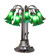 Green Tiffany Pond Lily 12 Light Table Lamp in Mahogany Bronze (57|273104)
