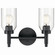 Madden Two Light Vanity in Black (12|55184BK)