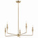 Alvaro Five Light Chandelier in Champagne Bronze (12|52689CPZ)