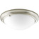 Eclipse Three Light Flush Mount in Brushed Nickel (54|P3563-09)