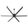 Enorme 100''Ceiling Fan in Black (440|3-130-15) Enorme 100''Ceiling Fan in Black (440|3-130-15)