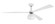 Otto 60''Ceiling Fan in White/Polished Nickel (46|OTT60WPLN3)