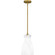 Stetson One Light Mini Pendant in Brushed Gold (10|STS1506BRG) Stetson One Light Mini Pendant in Brushed Gold (10|STS1506BRG)
