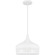 Quoizel Pendant One Light Pendant in Matte White (10|QP6208W)