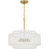 Quoizel Pendant Five Light Pendant in Brushed Gold (10|QP6161BRG)