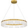 Alice LED Pendant in Brushed Gold (10|PCACE2824BRG)