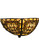 Fleur-De-Lis Two Light Wall Sconce in Custom (57|144416)