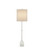 Craquelle Table Lamp One Light Table Lamp in Clear Crackle/Polished Nickel (142|6000-0950)