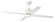 Quell 52'' Ceiling Fan in White (46|QUL52W4)