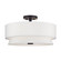 Fontana Four Light Semi-Flush Mount in Bronze (107|60027-07)