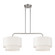 Manorwood Two Light Linear Chandelier in Brushed Nickel (107|50302-91)