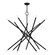 Soho 14 Light Foyer Chandelier in Black (107|47009-04)