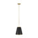 Carter One Light Pendant in Midnight Black (454|EP1041MBK)