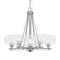 Uptowne Five Light Chandelier in Aged Silver (200|325-AS-202)