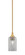 Stem One Light Mini Pendant in New Age Brass (200|23-NAB-542)