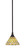 Stem One Light Mini Pendant in Dark Granite (200|23-DG-9415)