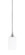 Stem One Light Mini Pendant in Chrome (200|23-CH-310)